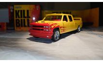 Chevrolet Silverado C2500 Custom Crew Cab ’Pussy Wagon’ 1997 (’Kill Bill’). Scale 1/43, масштабная модель, Greenlight Collectibles, scale43