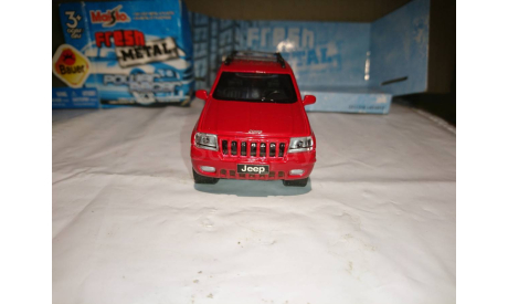 Jeep Grand Cherokee (2000). Maisto. Scale 1/42, масштабная модель, 1:43, 1/43