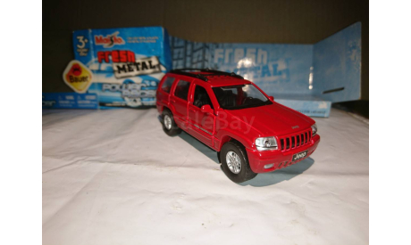 Jeep Grand Cherokee (2000). Maisto. Scale 1/42, масштабная модель, 1:43, 1/43