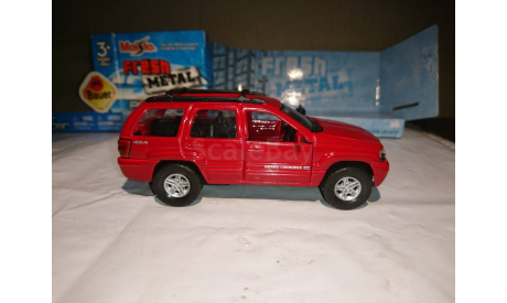 Jeep Grand Cherokee (2000). Maisto. Scale 1/42, масштабная модель, 1:43, 1/43