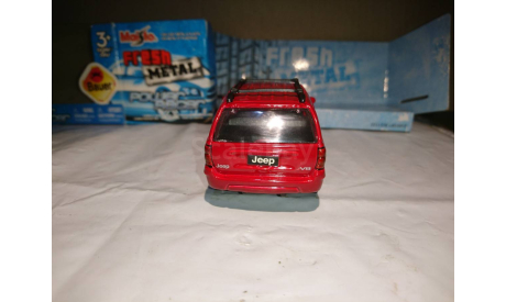 Jeep Grand Cherokee (2000). Maisto. Scale 1/42, масштабная модель, 1:43, 1/43