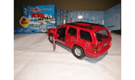 Jeep Grand Cherokee (2000). Maisto. Scale 1/42, масштабная модель, 1:43, 1/43