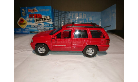 Jeep Grand Cherokee (2000). Maisto. Scale 1/42, масштабная модель, 1:43, 1/43