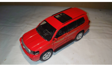 Toyota Land Cruiser 200 second restyle (2020) 1/43, масштабная модель, Kingstoy, scale43