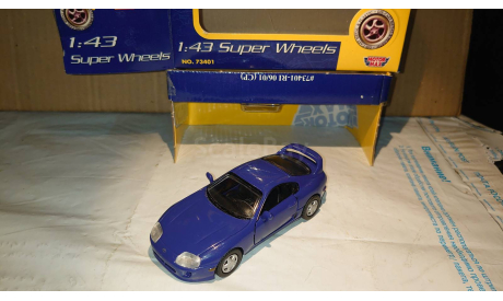 Toyota Suрra MkIV (A80/1993-2002) Motormax. Scale 1/43, масштабная модель, Autotime collection (Motor Max), scale43