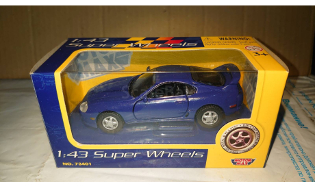 Toyota Suрra MkIV (A80/1993-2002) Motormax. Scale 1/43, масштабная модель, Autotime collection (Motor Max), scale43
