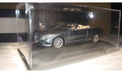 Mercedes Benz S Klasse / Class Cabriolet (A217). i-scale/Dealer Box. Scale 1/43.. Scale 1/43.