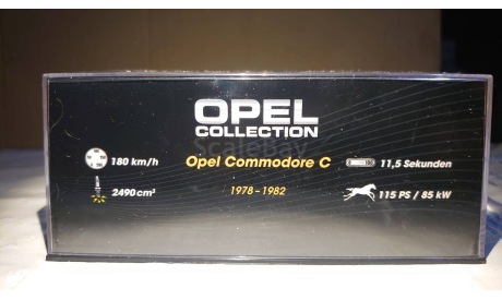 Opel Commodore C (1978-1982). Scale 1/43, масштабная модель, Opel Collection, 1:43