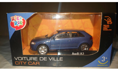 Audi A3 restyle (Type 8P/2005-2008). Rik & Rok (Hongwell). Scale 1/43, масштабная модель, Cararama (Hongwell), scale43