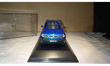 BMW X3 (E83) 2003 (1st generation) in box. 1/43., масштабная модель, Welly (Premium Collection), scale43