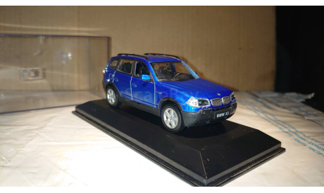 BMW X3 (E83) 2003 (1st generation) in box. 1/43., масштабная модель, Welly (Premium Collection), scale43
