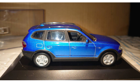 BMW X3 (E83) 2003 (1st generation) in box. 1/43., масштабная модель, Welly (Premium Collection), scale43