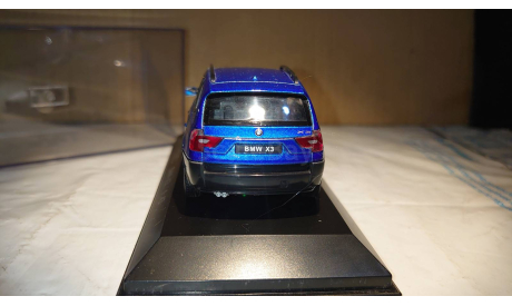 BMW X3 (E83) 2003 (1st generation) in box. 1/43., масштабная модель, Welly (Premium Collection), scale43