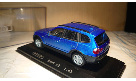 BMW X3 (E83) 2003 (1st generation) in box. 1/43., масштабная модель, Welly (Premium Collection), scale43