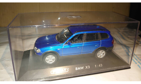 BMW X3 (E83) 2003 (1st generation) in box. 1/43., масштабная модель, Welly (Premium Collection), scale43