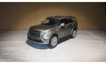 Infiniti QX80 1-st Generation 2-nd restyling 2017 (Z62/2013-2024). No name. Scale 1/43, масштабная модель, scale43