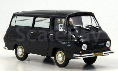 Skoda 1203 Funeral (катафалк)., масштабная модель, 1:43, 1/43, Abrex, Škoda