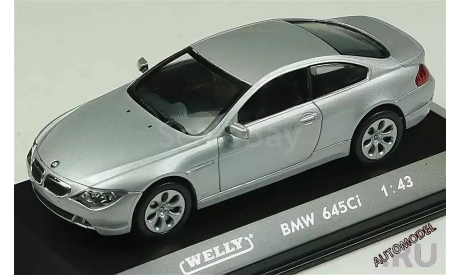 BMW 645 Ci. Welly. 1/43., масштабная модель, 1:43