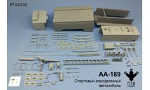 АА-40(4310)-189 Аэродромный пожарный автомобиль, масштабная модель, ПТВ Сибирь, scale43