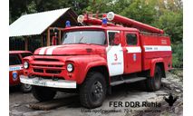 Маяк проблесковый «FER» DDR-Ruhla, ранний (70-е годы), неокрашенный, масштабная модель, ПТВ Сибирь, scale43