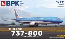 Модель самолета Boeing 737-800 KLM, сборные модели авиации, BPK, scale72