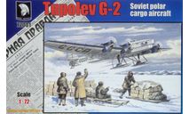 Модель самолета Г-2 (гражданская версия ТБ-3), сборные модели авиации, scale72