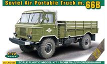 Модель автомобиля ГАЗ-66, сборная модель автомобиля, ACE, scale72
