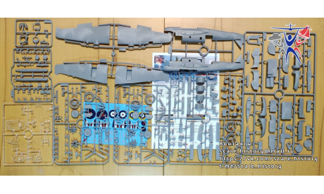 Модель самолета Bristol Beaufort, сборные модели авиации, ICM, scale48