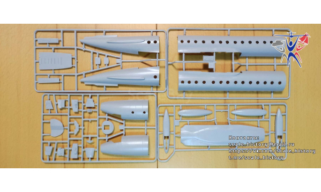 Модель самолета Ту-134А, сборные модели авиации, Amodel, scale72, Туполев