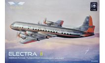 Модель самолета L-188A Electra II, сборные модели авиации, X-Scale, scale144