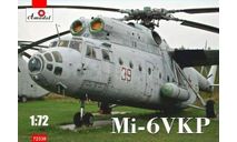 Сборная модель вертолета Ми-6 ВКП, сборные модели авиации, Amodel, scale72