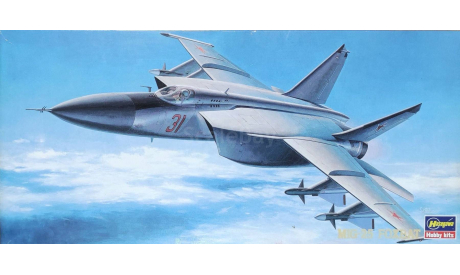 Модель самолета МиГ-25, сборные модели авиации, Hasegawa, scale72