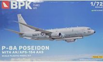 Модель самолета P-8A Poseidon, сборные модели авиации, BPK, scale72