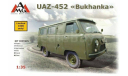 Сборная модель автомобиля УАЗ-452 ’Буханка’, сборная модель автомобиля, scale35