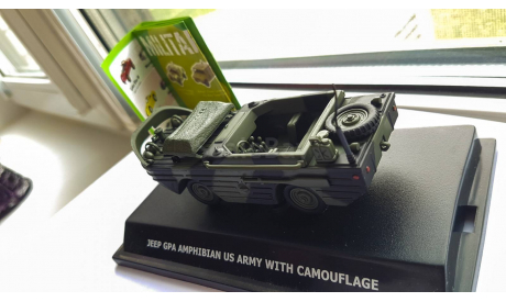 Jeep GPA Amphibian US Army with camouflage WEMI 1/43, масштабные модели бронетехники, 1:43