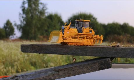 Бульдозер Komatsu D65EX First Gear 1/50, масштабная модель трактора, 1:50