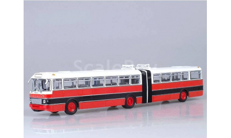 Икарус 180 красно-черный, масштабная модель, scale43, Советский Автобус, Ikarus