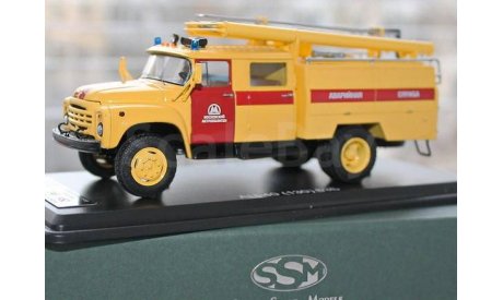 SSM ЗиЛ-130 АЦ-40  63Б Мосметро, масштабная модель, 1:43, 1/43, Автомобиль в деталях (by SSM)