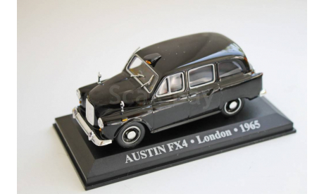 Такси мира  Austin FX4 London, журнальная серия масштабных моделей, scale43, DeAgostini