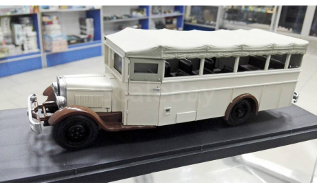 MiniClassic 1/43 ЗИС-8 курортный автобус, масштабная модель, 1:43