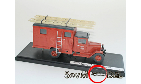 MiniClassic 1/43 ЗиС-5 Pumpers , пожарный, масштабная модель, 1:43