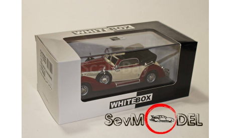 HORCH 853A 1938 Cabriolet, масштабная модель, WhiteBox, 1:43, 1/43