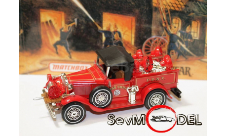 Ford Model A пожарный , серия пожарные машины, масштабная модель, 1:43, 1/43, Matchbox