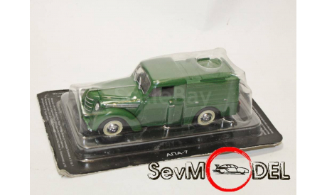 Москвич АПА-7, масштабная модель, Автомобиль на службе, журнал от Deagostini, scale43
