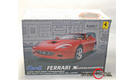 REVELL  Ferrari Superamerica 1/24 сборная модель, сборная модель автомобиля, scale24