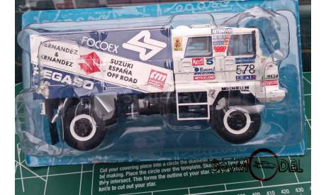 Pegaso 3046 №578 Truck Rally Dakar, масштабная модель, Hachette, 1:48, 1/48