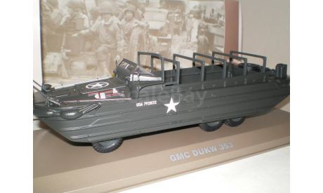 Распродажа!!! Atlas 1/43 GMC DUKW 353.  Бокс с дефектами, масштабная модель
