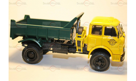 НАШ Автопром МАЗ-509Б (1962) жёлтая  кабина, масштабная модель, 1:43, 1/43