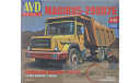 AVD сборная модель  МАГИРУС 290D26 MAGIRUS, масштабная модель, 1:43, 1/43