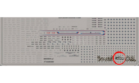 Бесплатная доставка! Декаль 1/43 Эмблемы, шильды BMW, фототравление, декали, краски, материалы, 1:43